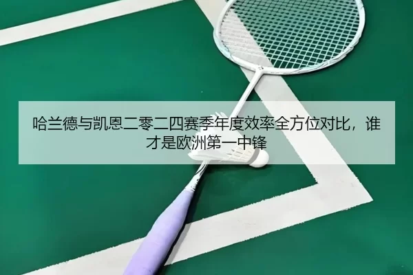 哈兰德与凯恩二零二四赛季年度效率全方位对比，谁才是欧洲第一中锋